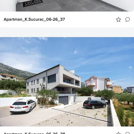 With Panoramic Sea View Appartamento Kaštela